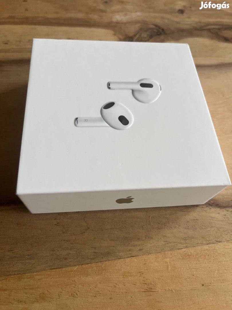 Airpods 3. új bontatlan dobozában számlával