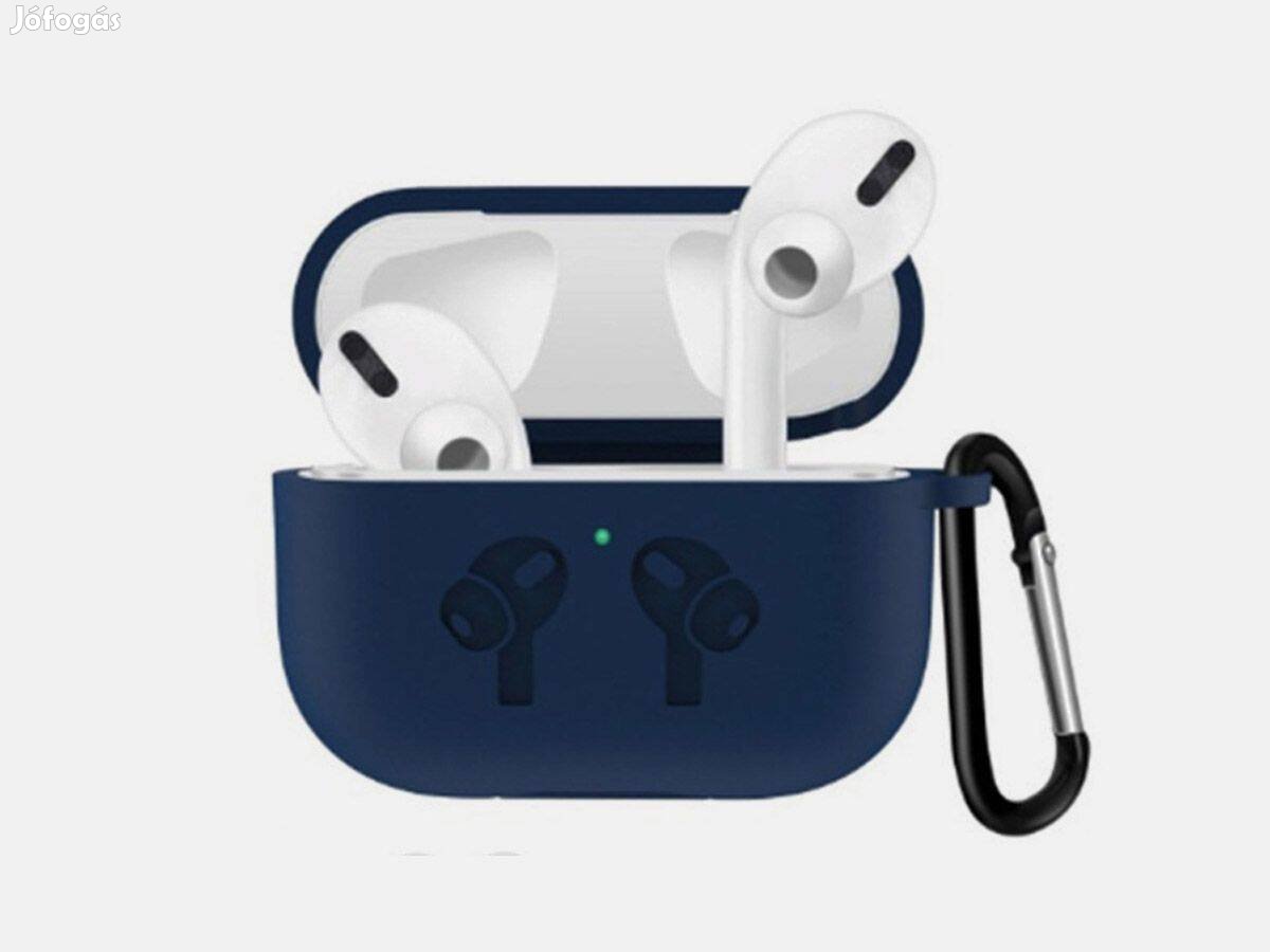 Airpods Pro kék szilikontok szilikon tok tartó