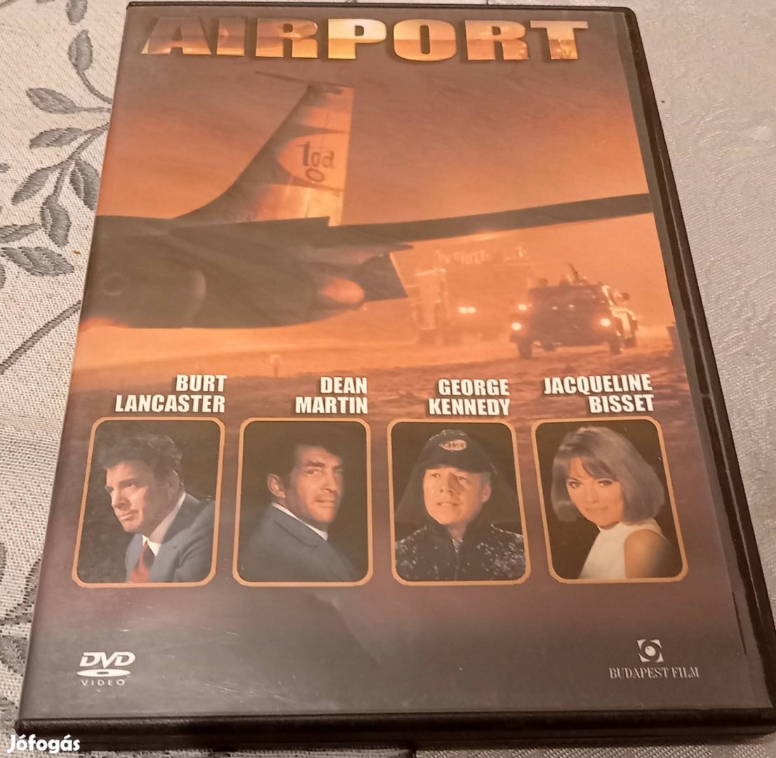 Airport - katasztrófa dvd - Burt Lancester