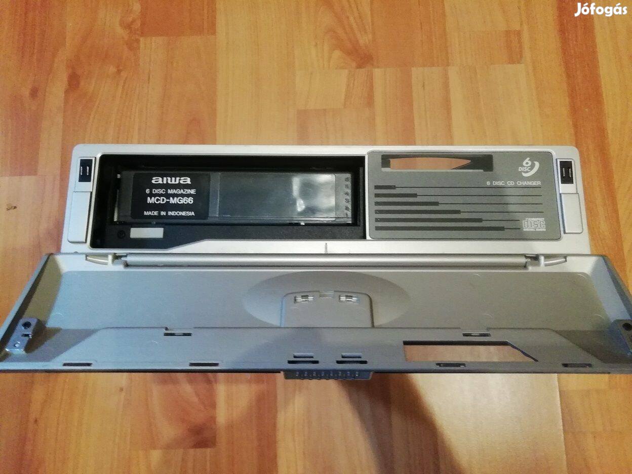 Aiwa ADC-M65 6 lemezes autórádió cd tár