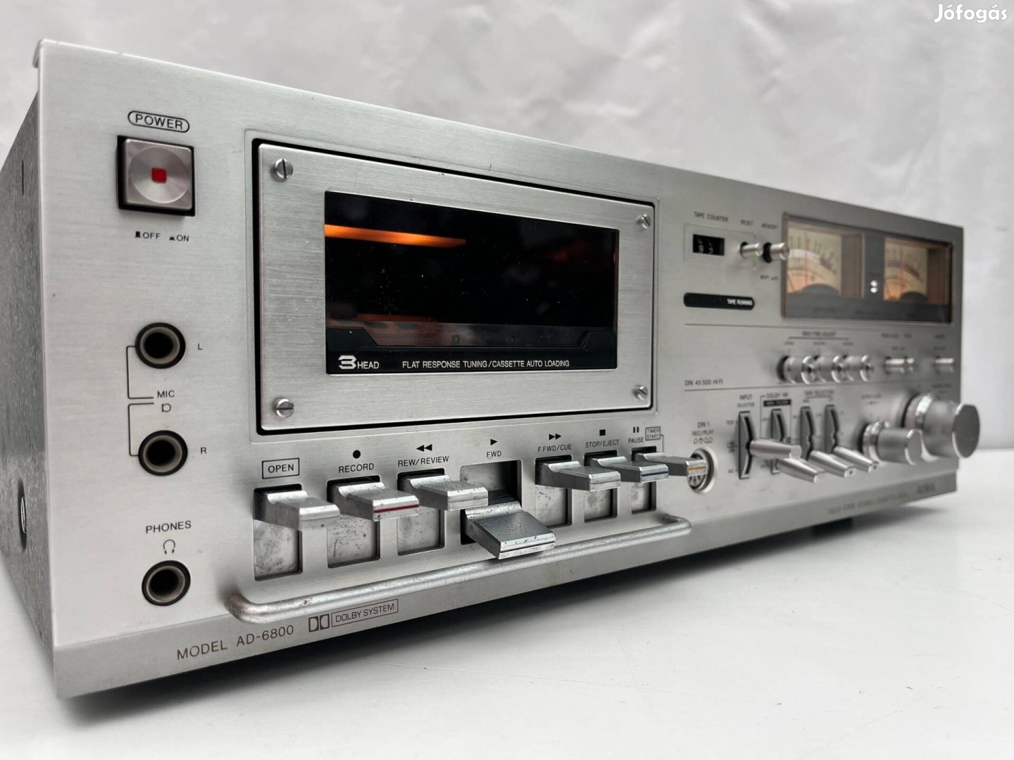 Aiwa Ad-6800 Ad6800 Ad 6800 deck magnó szervizelve