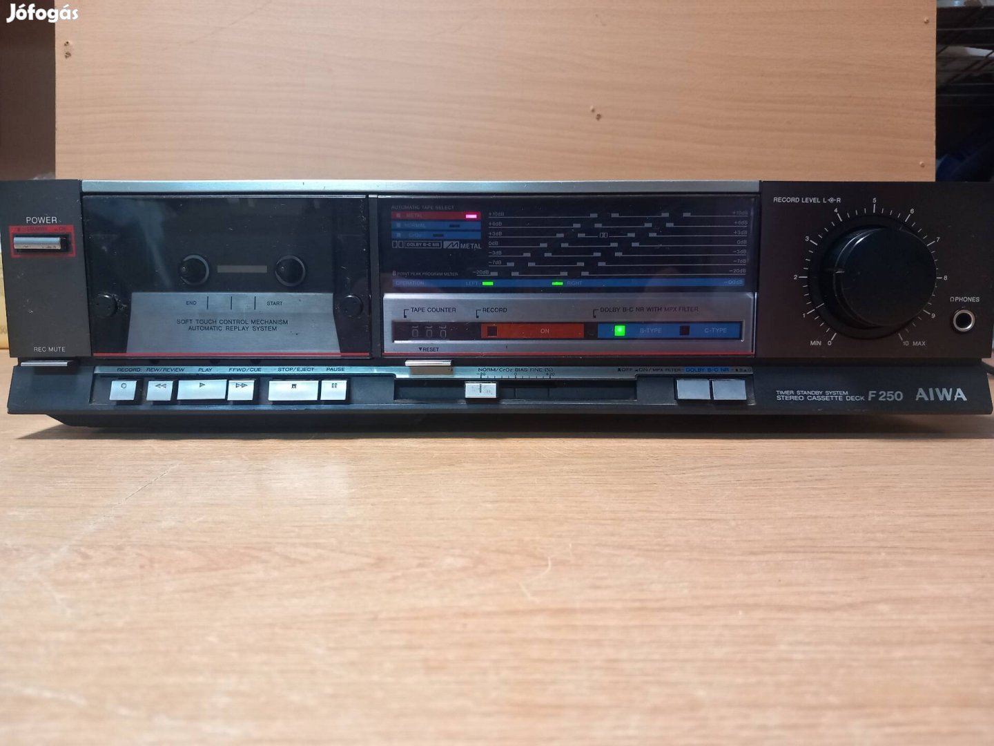 Aiwa Ad-F250E kazettás deck eladó (felújítandó)