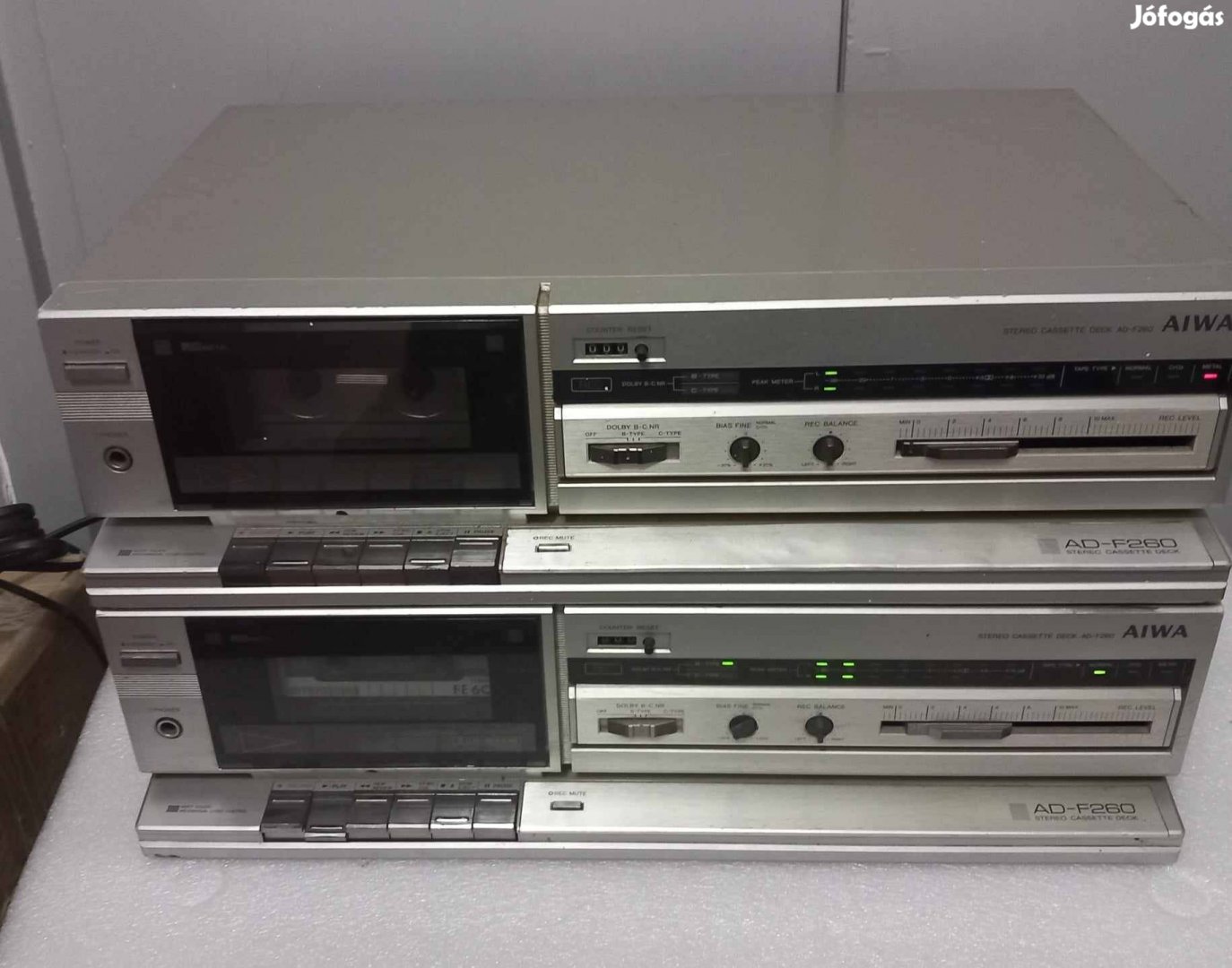 Aiwa Ad-F260 Deck (Kazettás MAGNÓ) 2 db