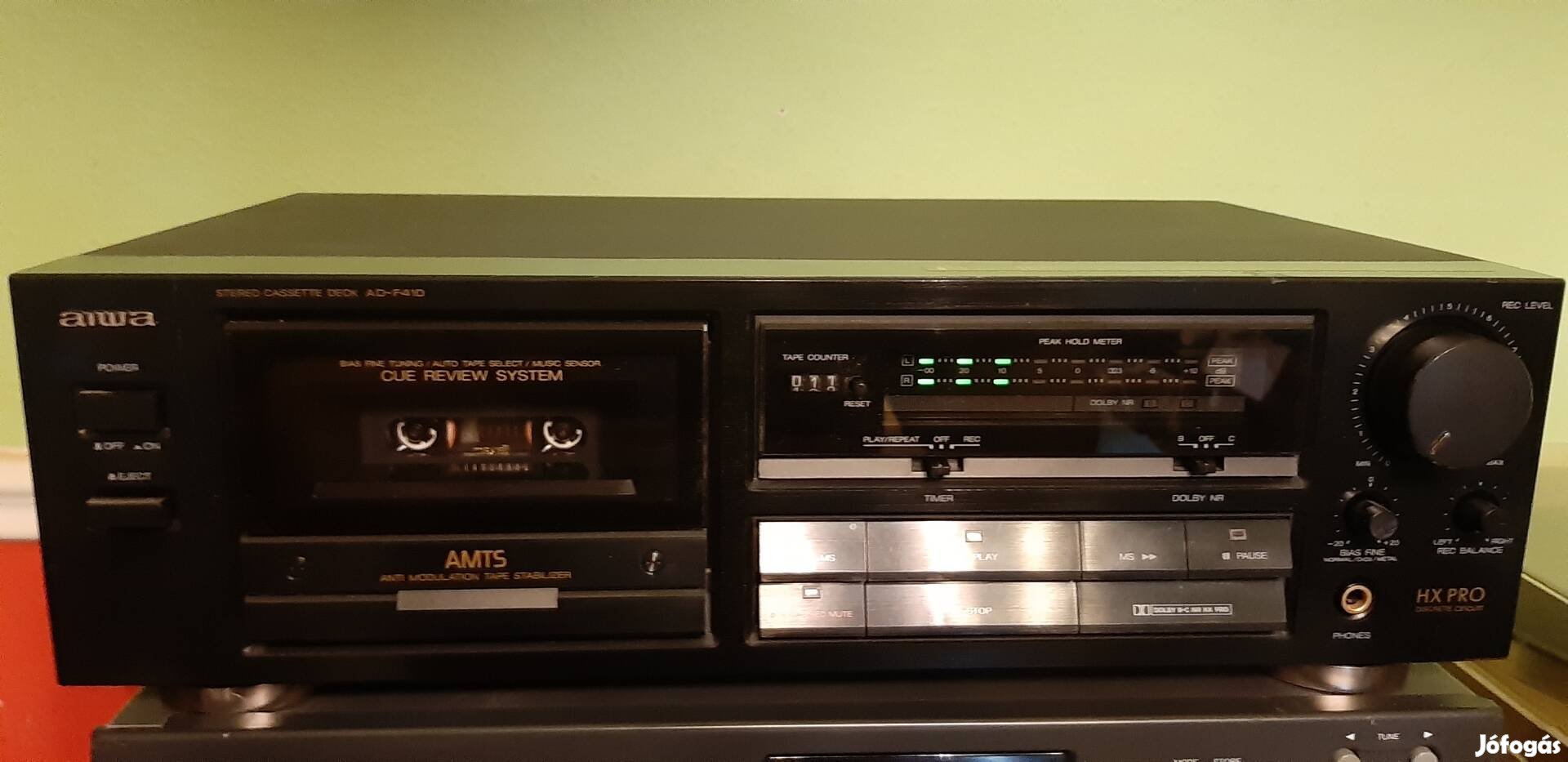 Aiwa Ad-F410 kazettás deck.