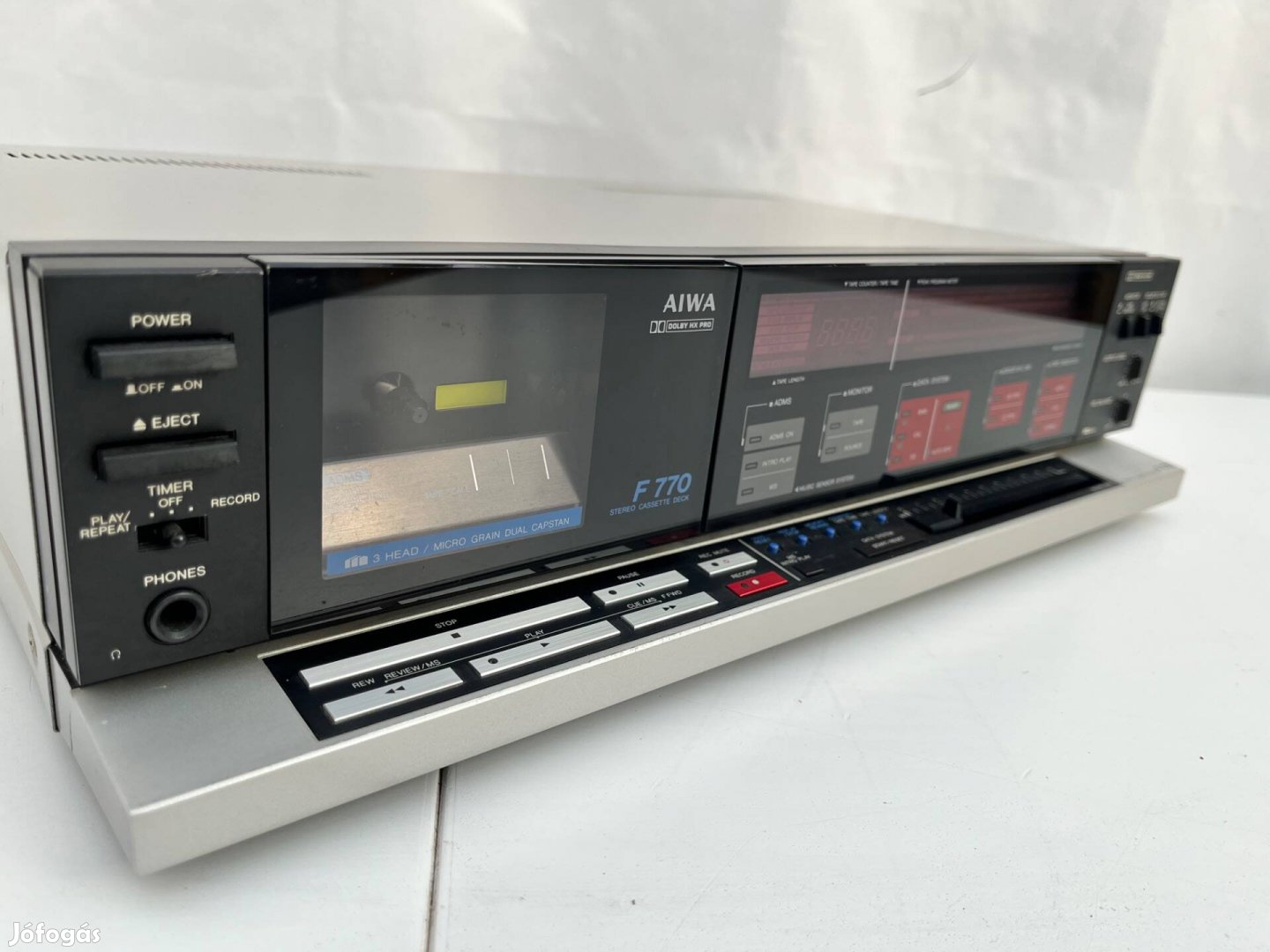 Aiwa Ad-F770 deck magnó szervizelve Ad F770 ADF770 Ad-F 770