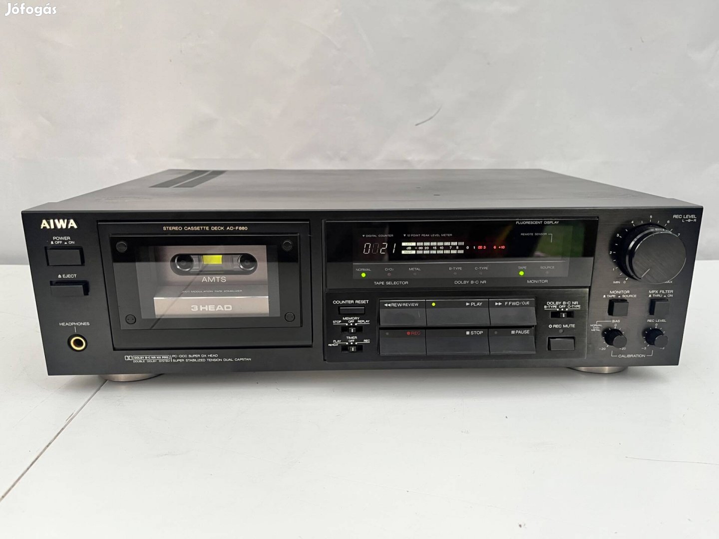 Aiwa Ad-F880E deck magnó hifi szervizelve