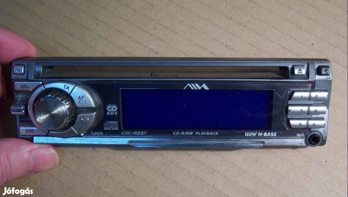 Aiwa CDC-R237 Autóhifi Előlap (teszteletlen)