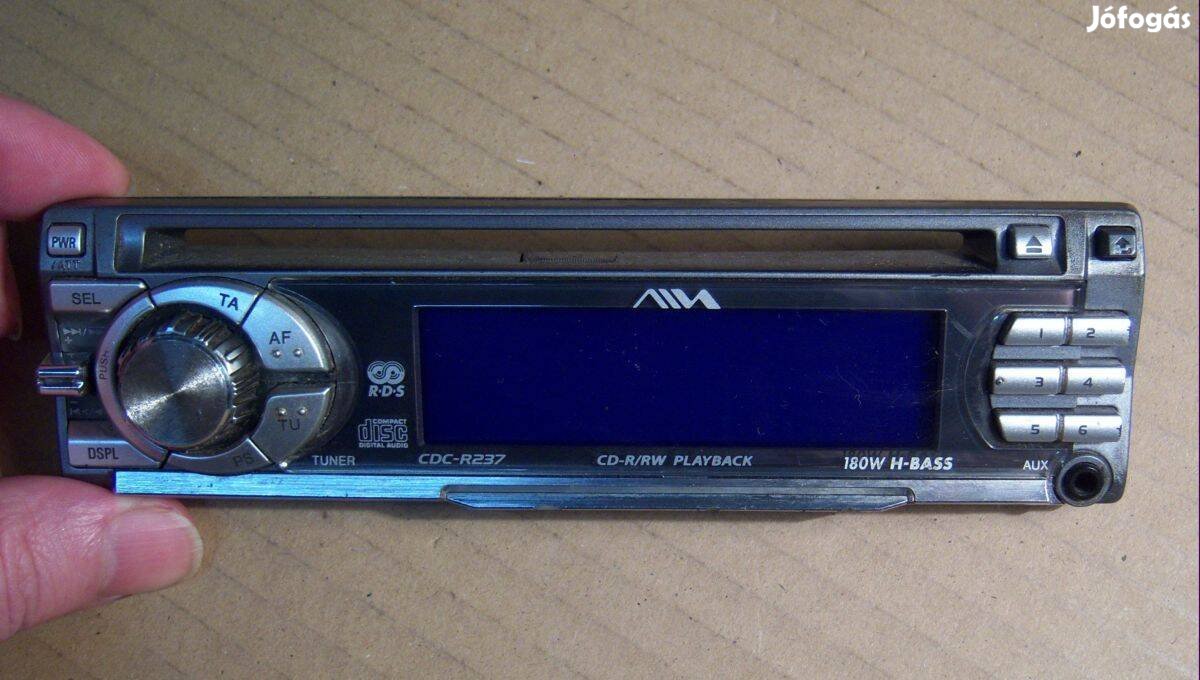 Aiwa CDC-R237 Autóhifi Előlap (teszteletlen)