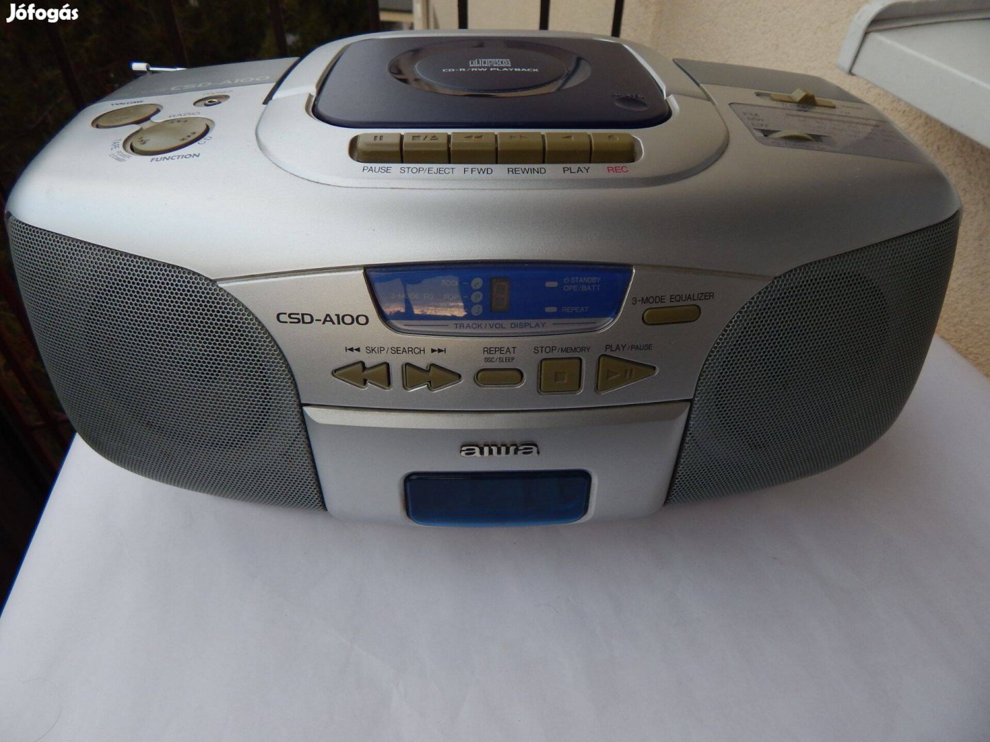 Aiwa CSD-A100 Tipusú CD-s Kazettás Rádió