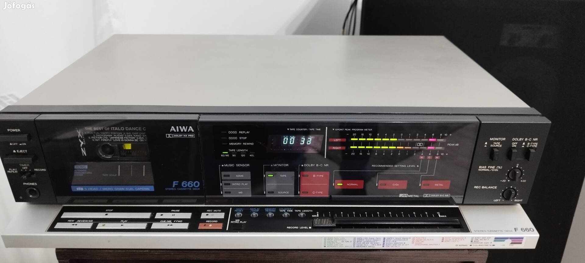 Aiwa F 660 eladó 