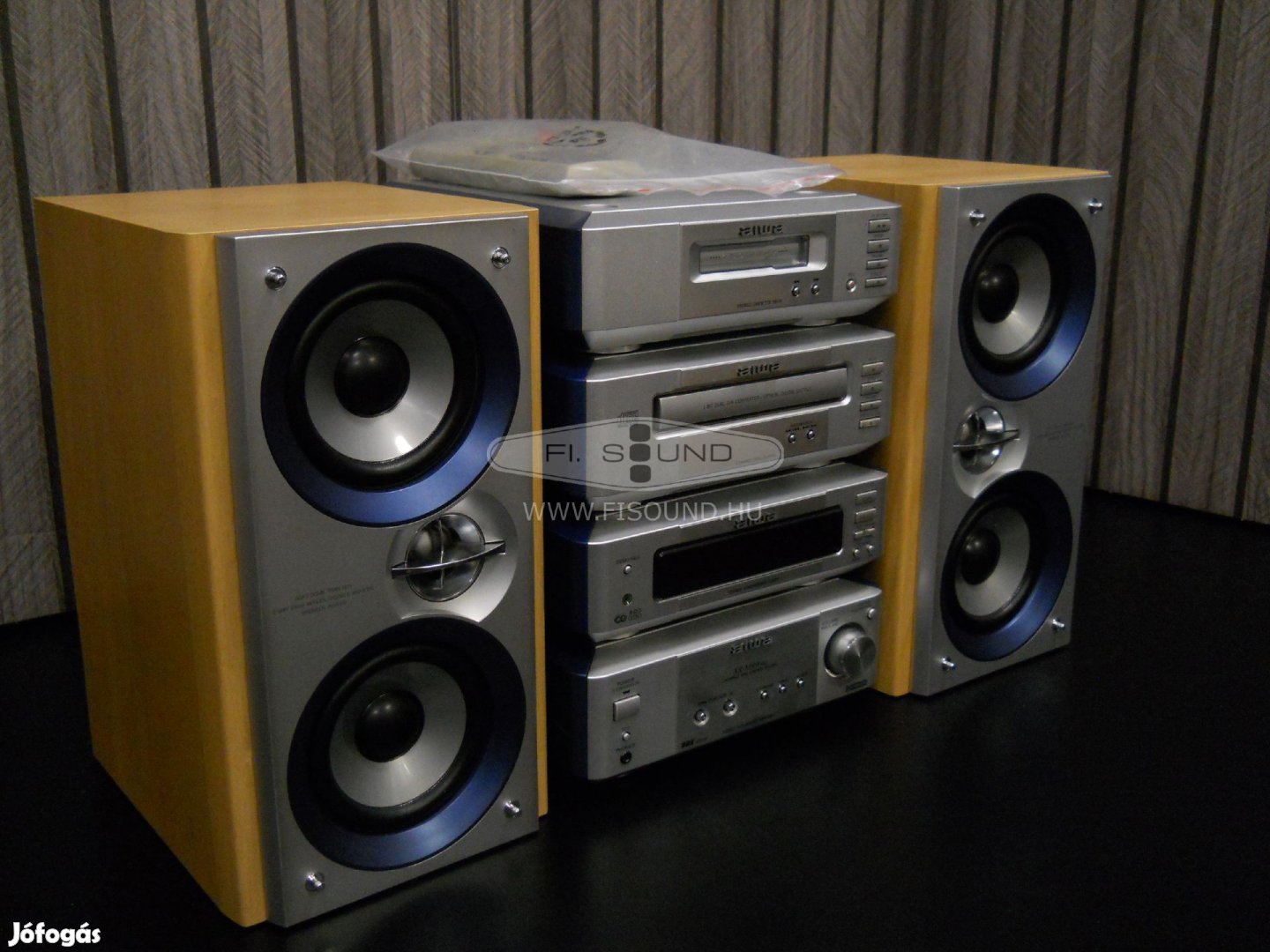 Aiwa MX-LM99MK2 , 2x75W,6-16ohm,hifitorony