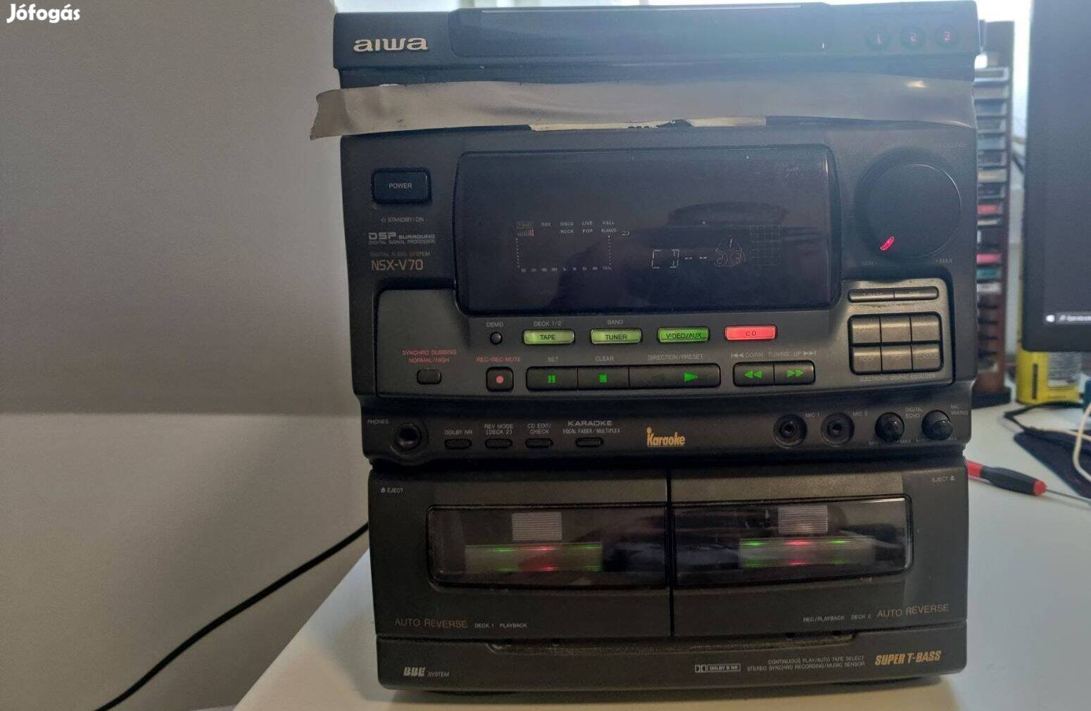 Aiwa Nsx-v70 music center (hibás)