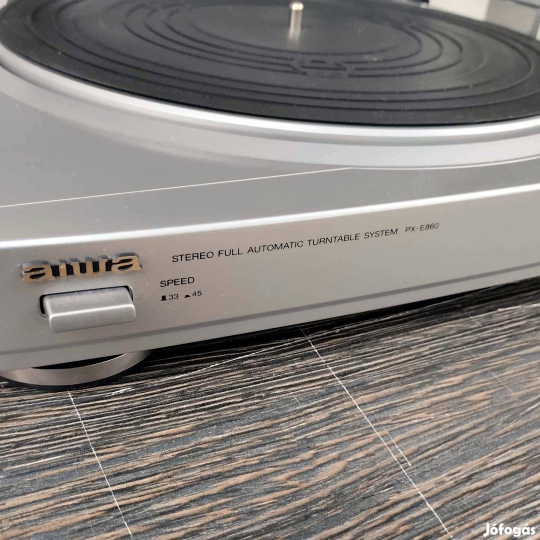 Aiwa PX-E860 EZ hifi bakelit (vinyl) lemezjátszó ingyenes szállítás