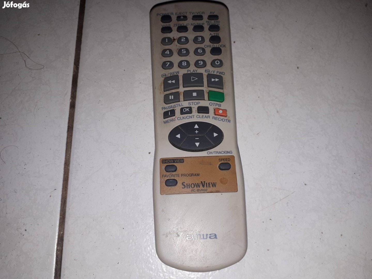 Aiwa RC-BVR02 távirányító