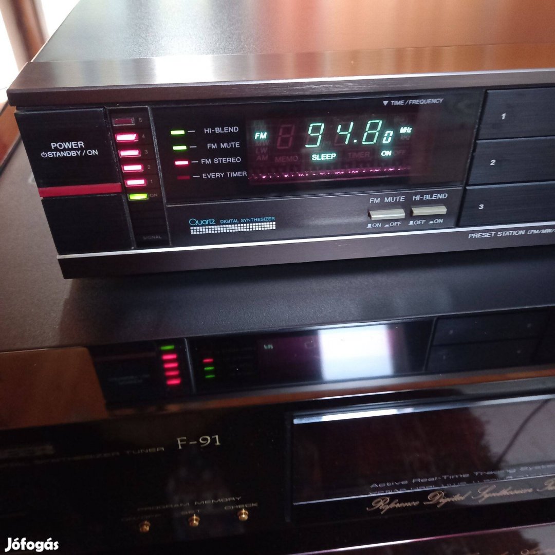 Aiwa TX-80 midi hifi rádió tuner 86