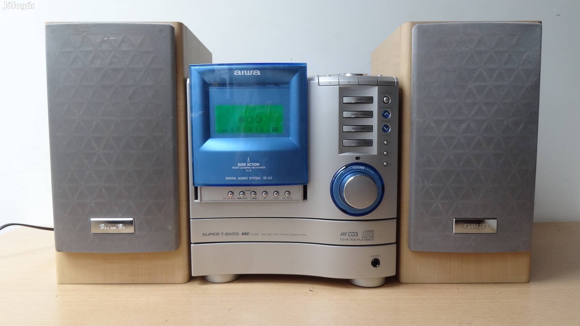 Aiwa XS-G5 EZ mini hi fi Gyári távval