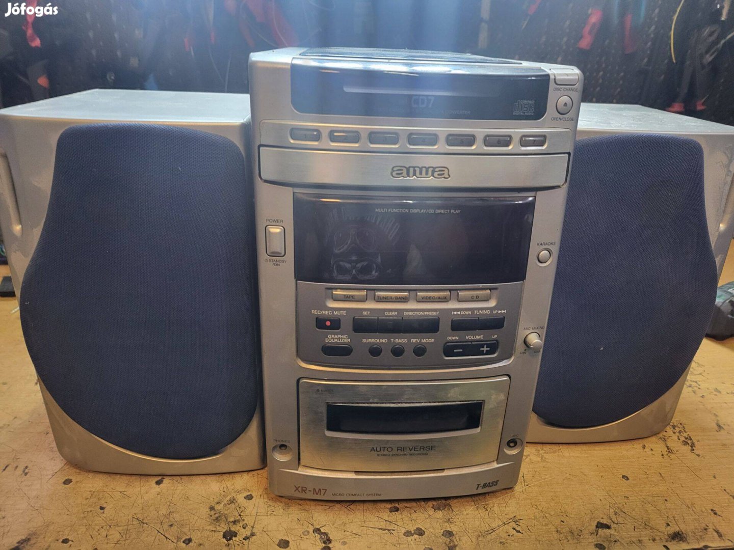 Aiwa Xr-M7 mini hifi (hibás)