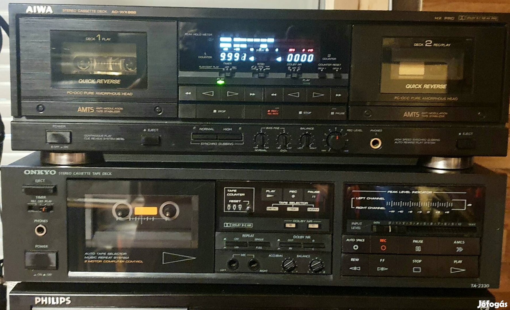 Aiwa, Onkyo 2db deck 30.000ft