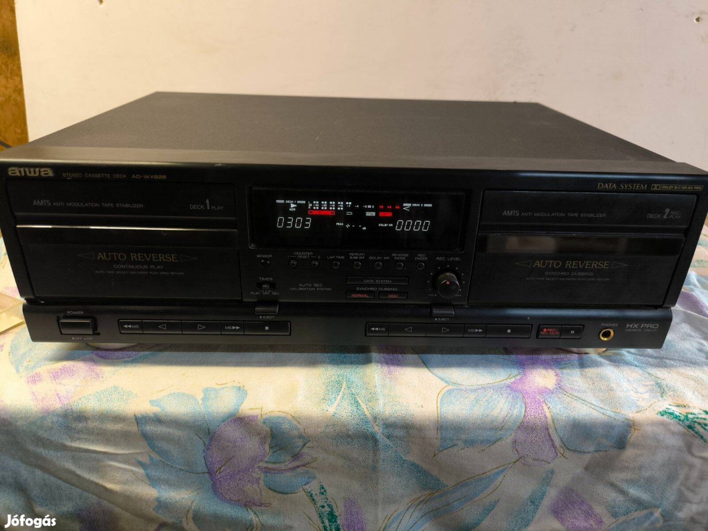 Aiwa ad wx 828 kazettás deck