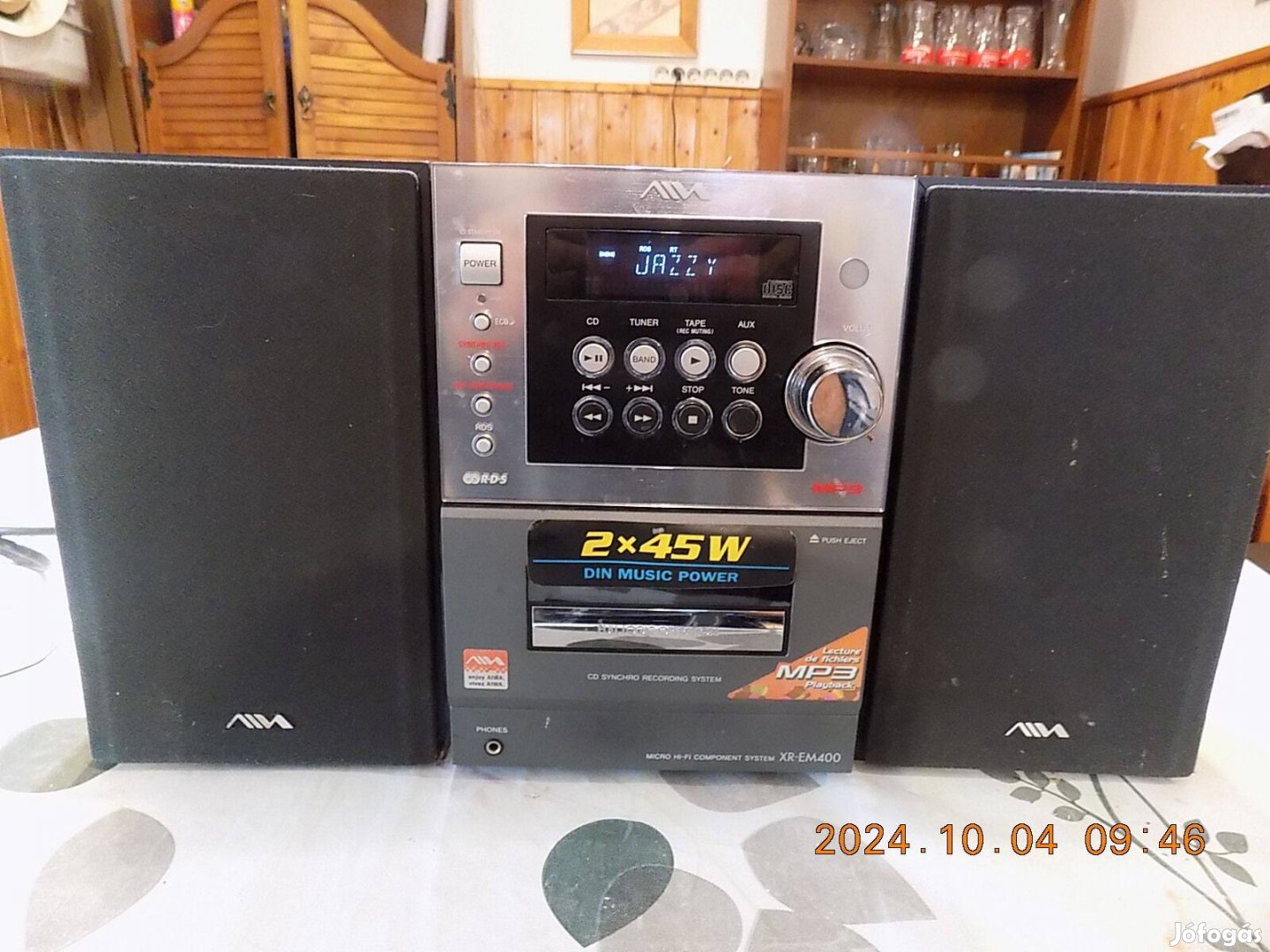 Aiwa hifi 2x45w,MP3