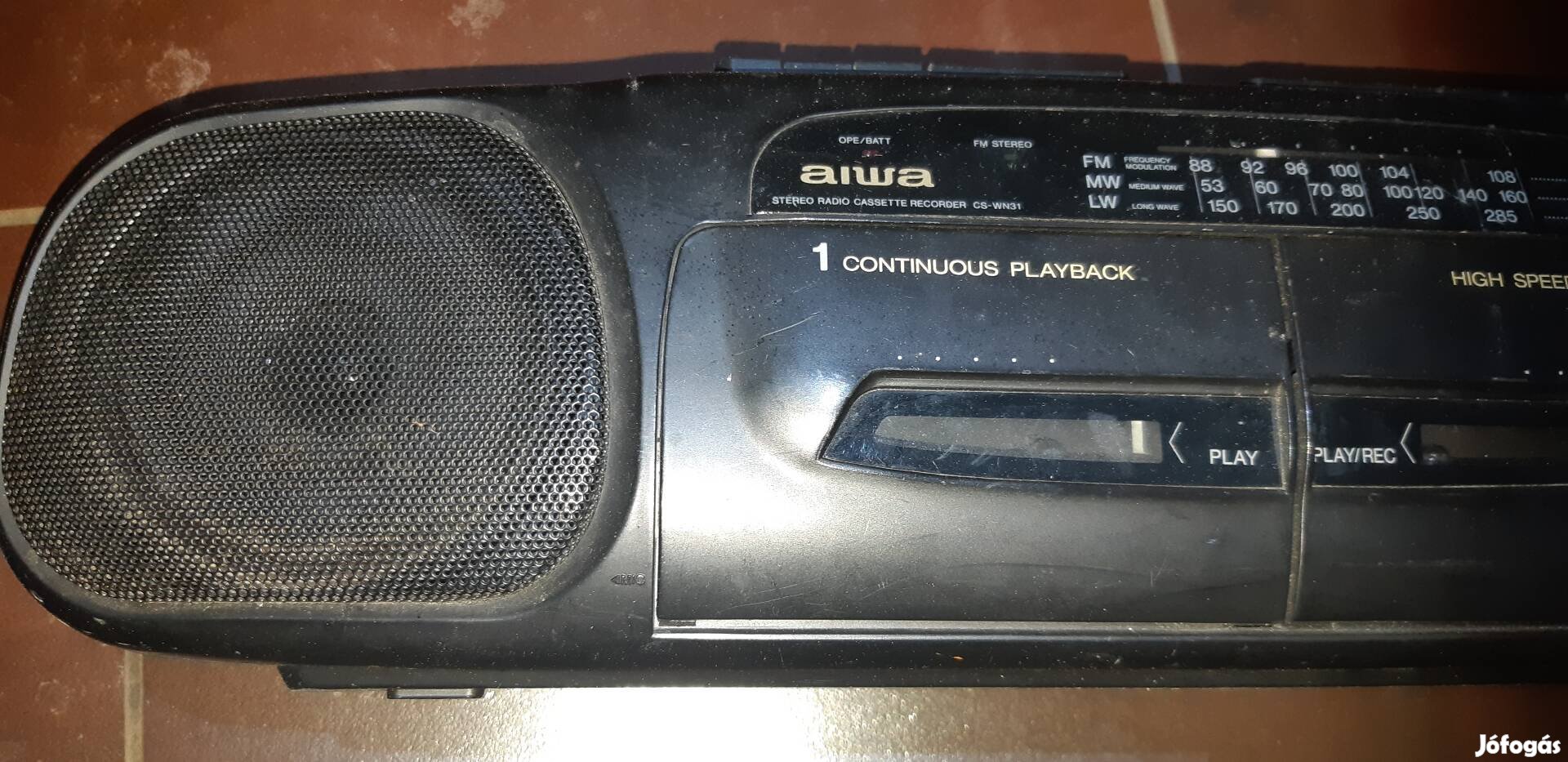 Aiwa retro rádiós magno