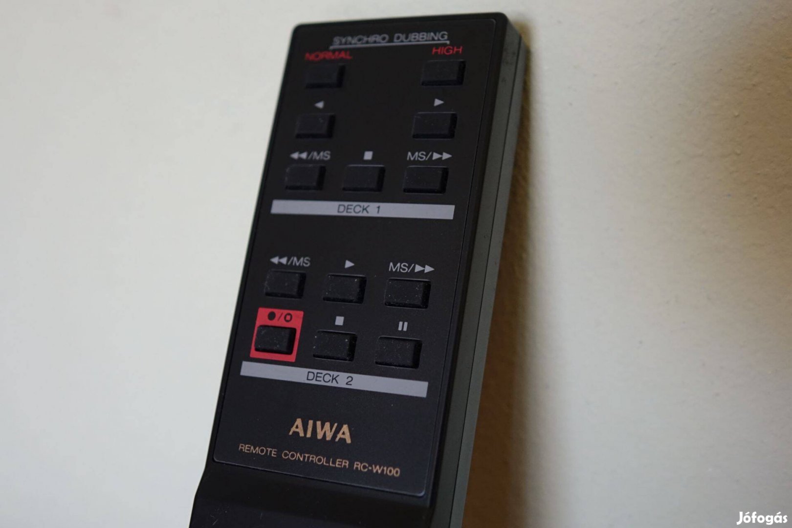 Aiwa távirányító rc w100