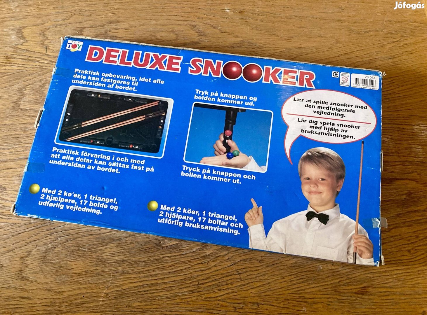 Ajándék ötlet! Deluxe Snooker - asztali játék