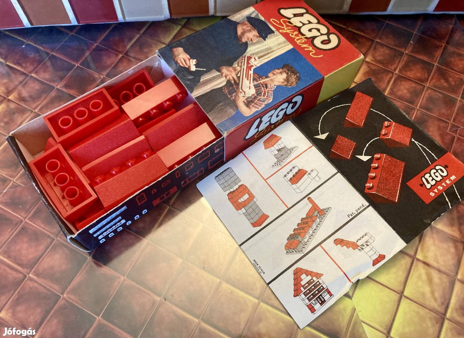 Ajándék ötlet! Gyűjtőknek! Vadonatúj Lego System 280. 1960