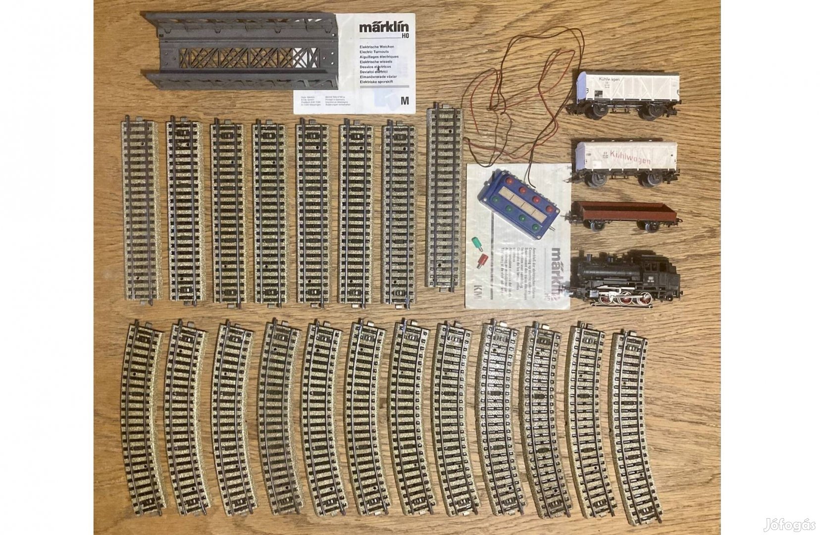 Ajándék ötlet! Mrklin H0 villanyvasút terepasztal készlet