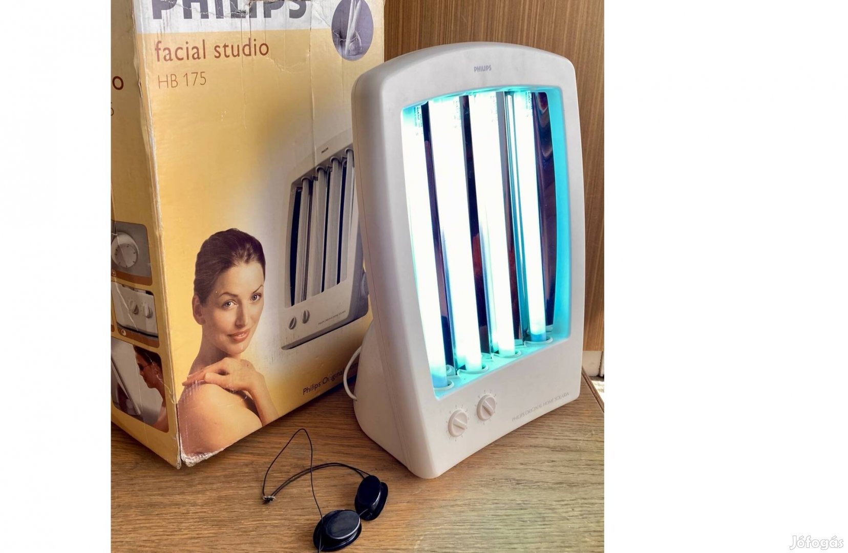 Ajándék ötlet! Philips Facial Studio HB 175 asztali arcszolárium