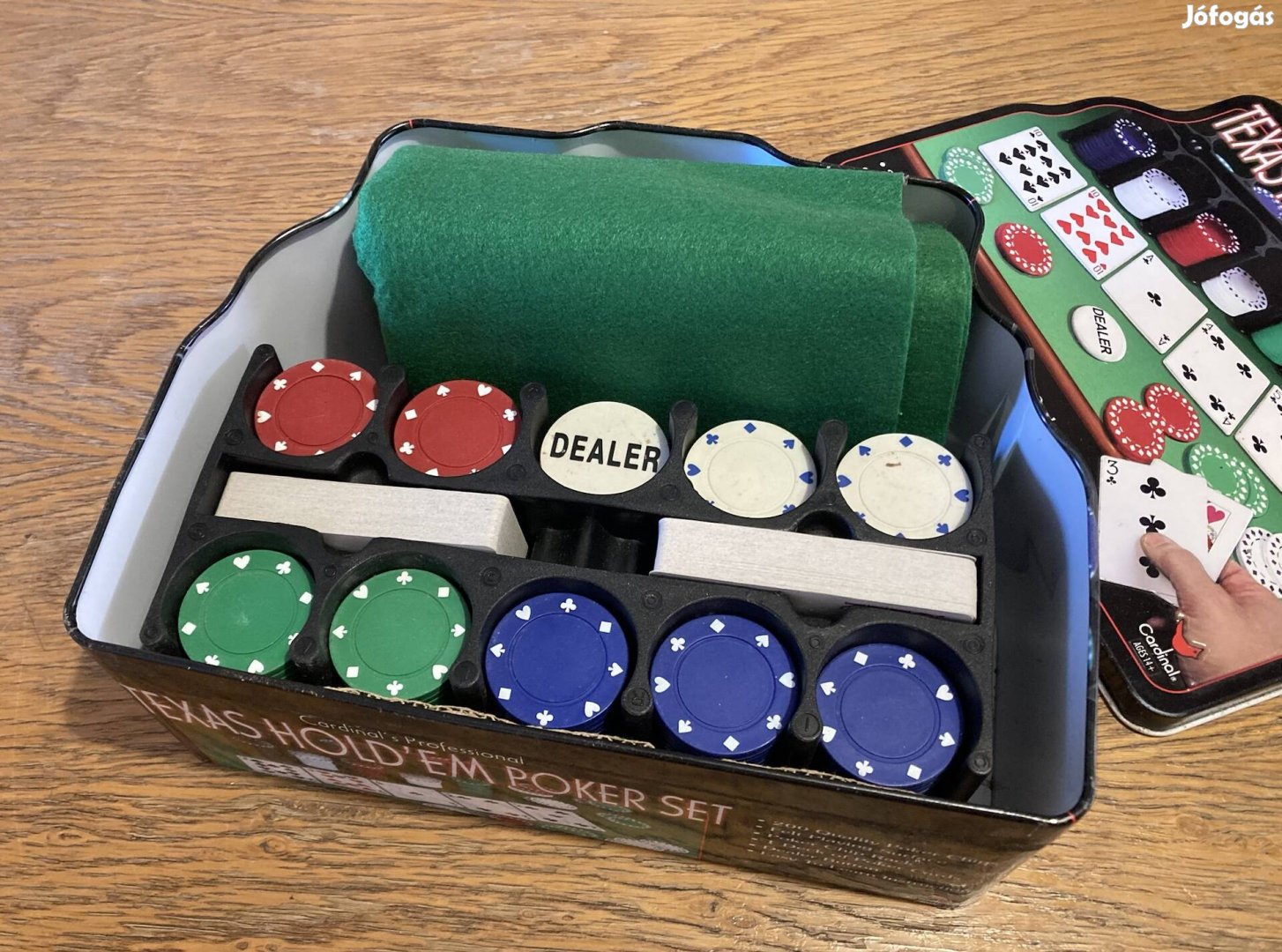 Ajándék ötlet! Texas Hold'em Poker Set