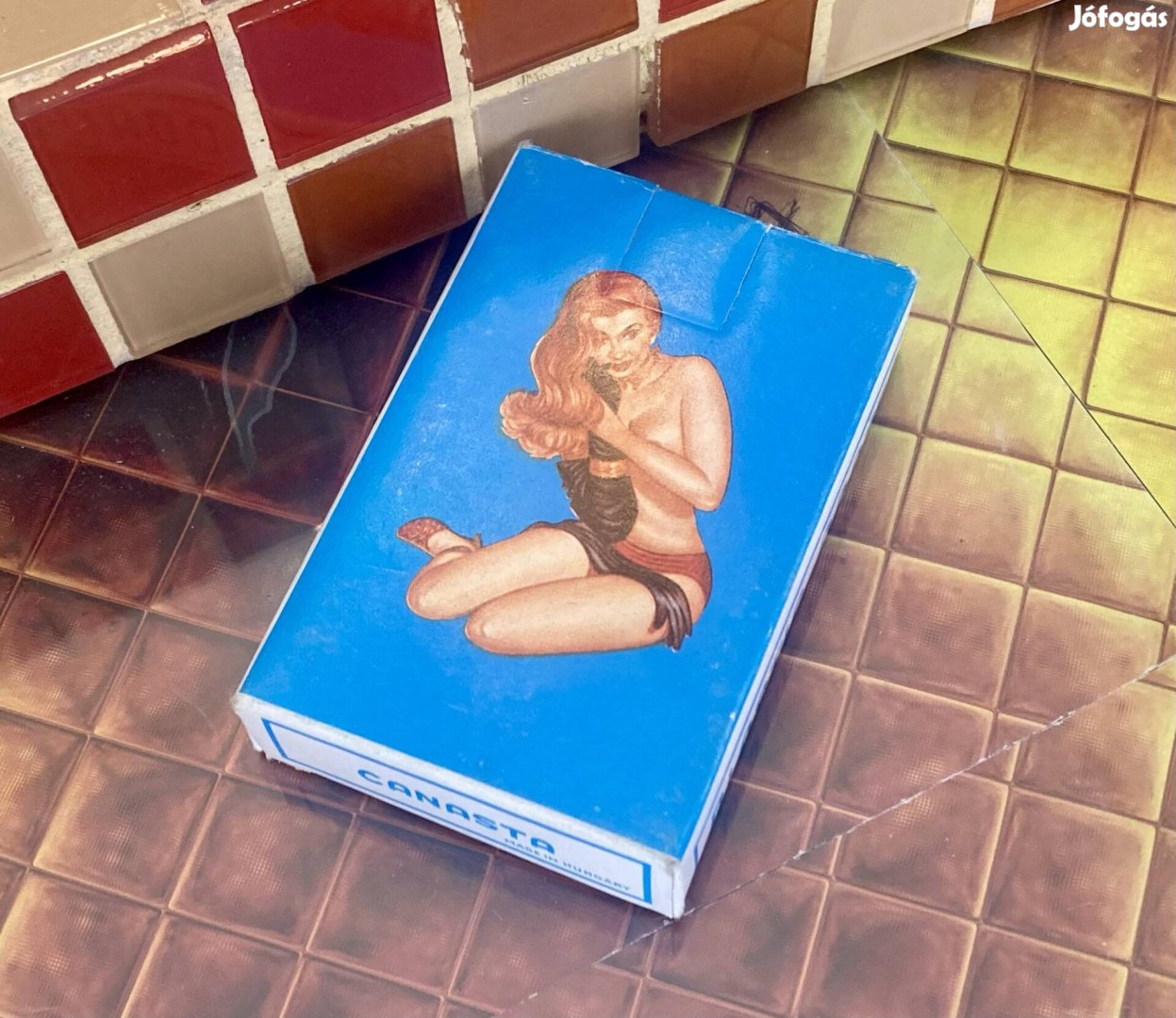 Ajándék ötlet! Új Csajos bridge canasta kártya