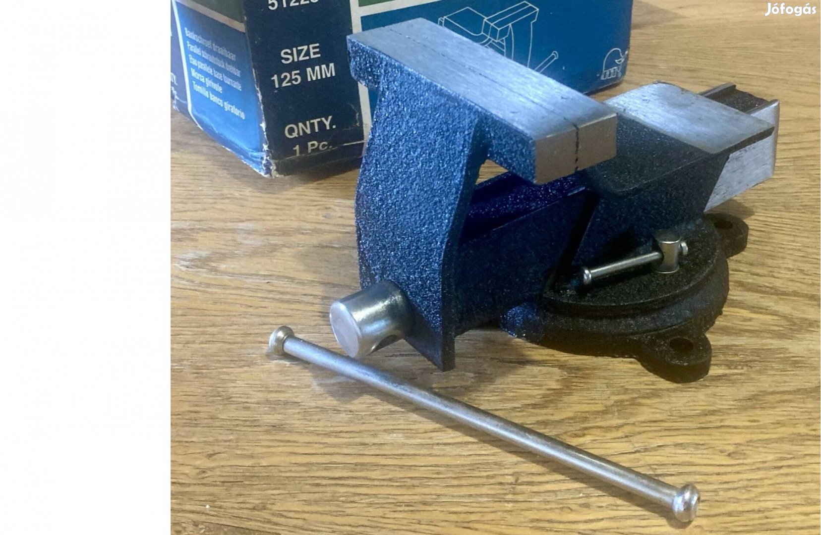 Ajándék ötlet! Zsírúj 127 mm-es fullacél satu