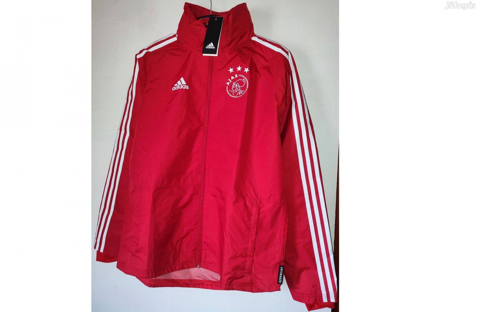 Ajax Amsterdam eredeti adidas kapucnis szélkabát (M)