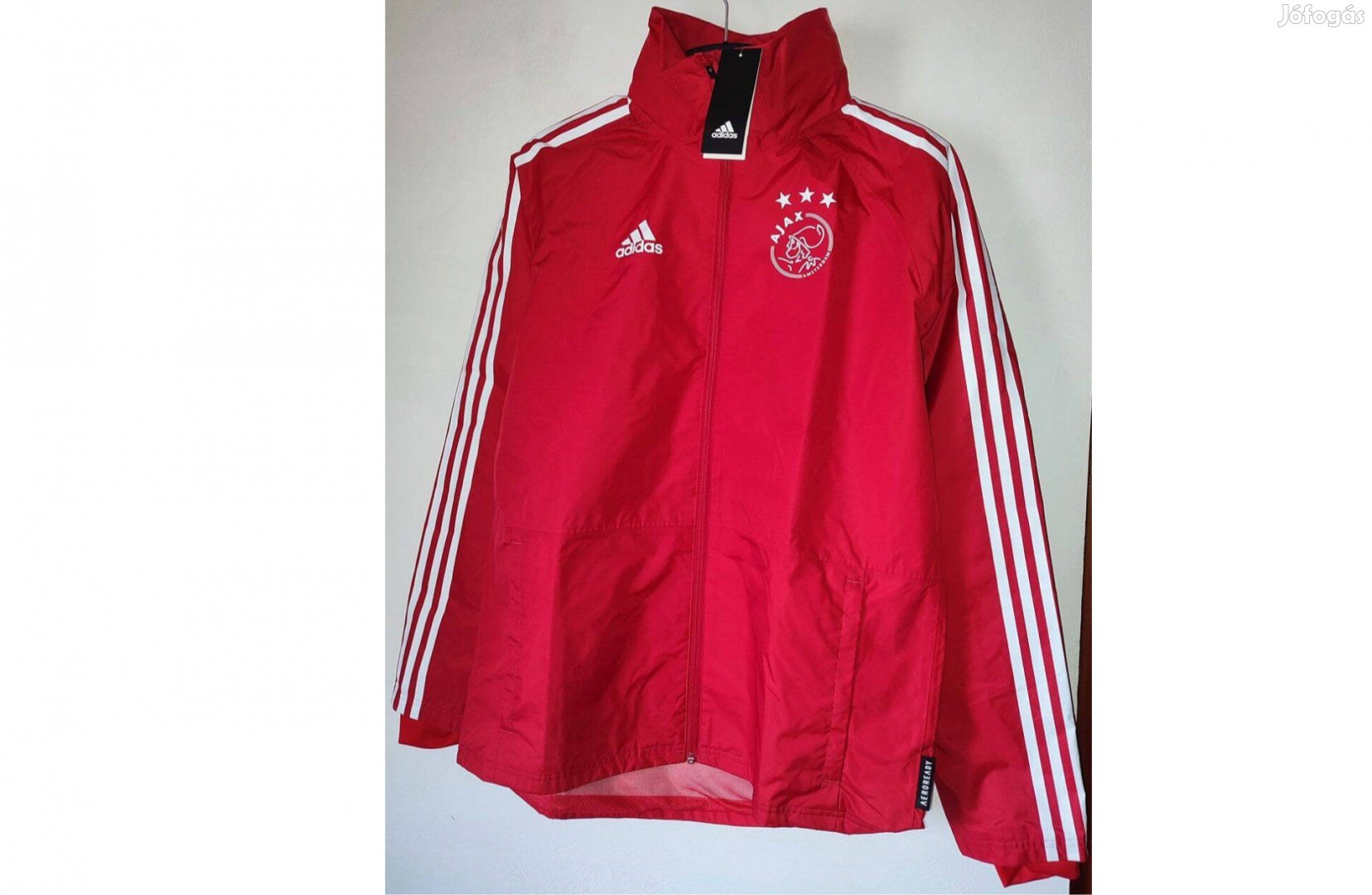 Ajax Amsterdam eredeti adidas kapucnis szélkabát (M-es)