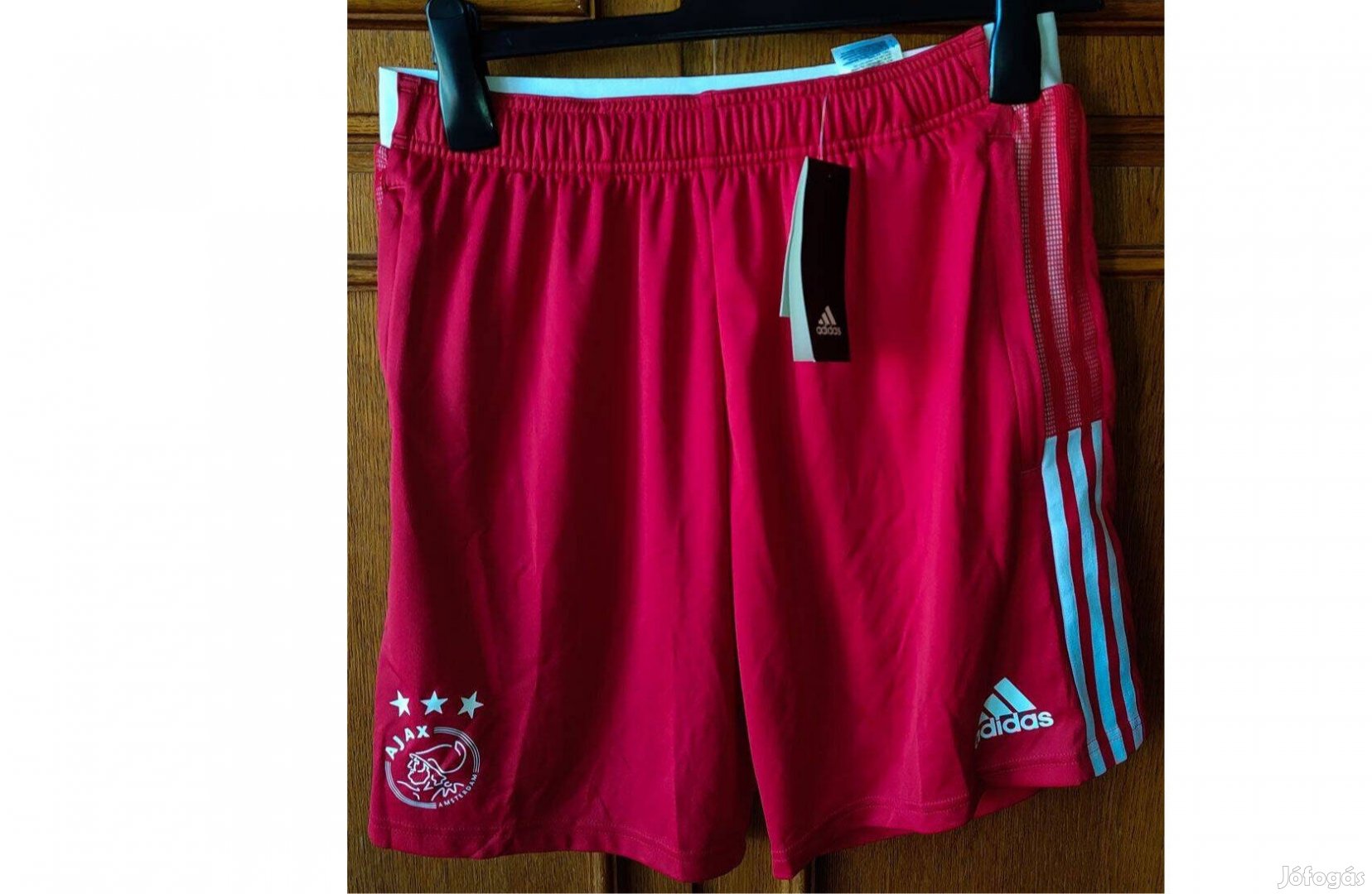 Ajax Amsterdam eredeti adidas piros rövid nadrág (M-es)