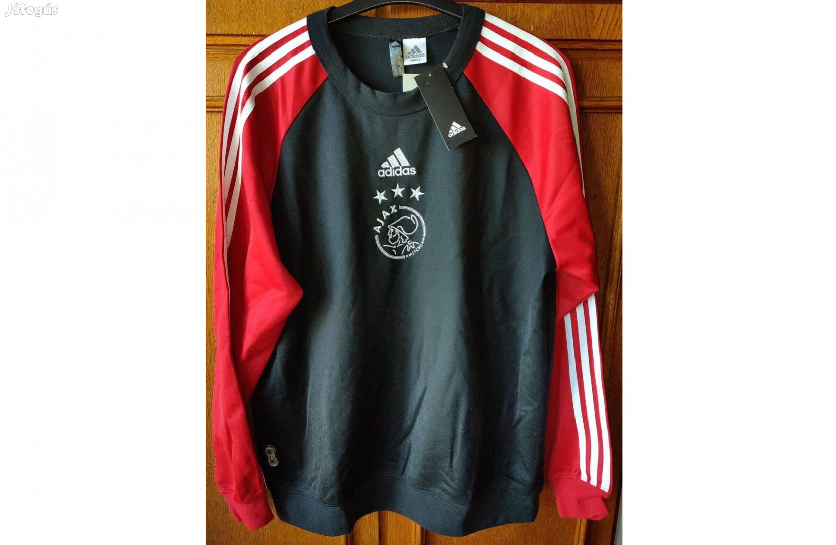 Ajax Amsterdam eredeti adidas retro centenáriumi 2006-21 pulóver (M)