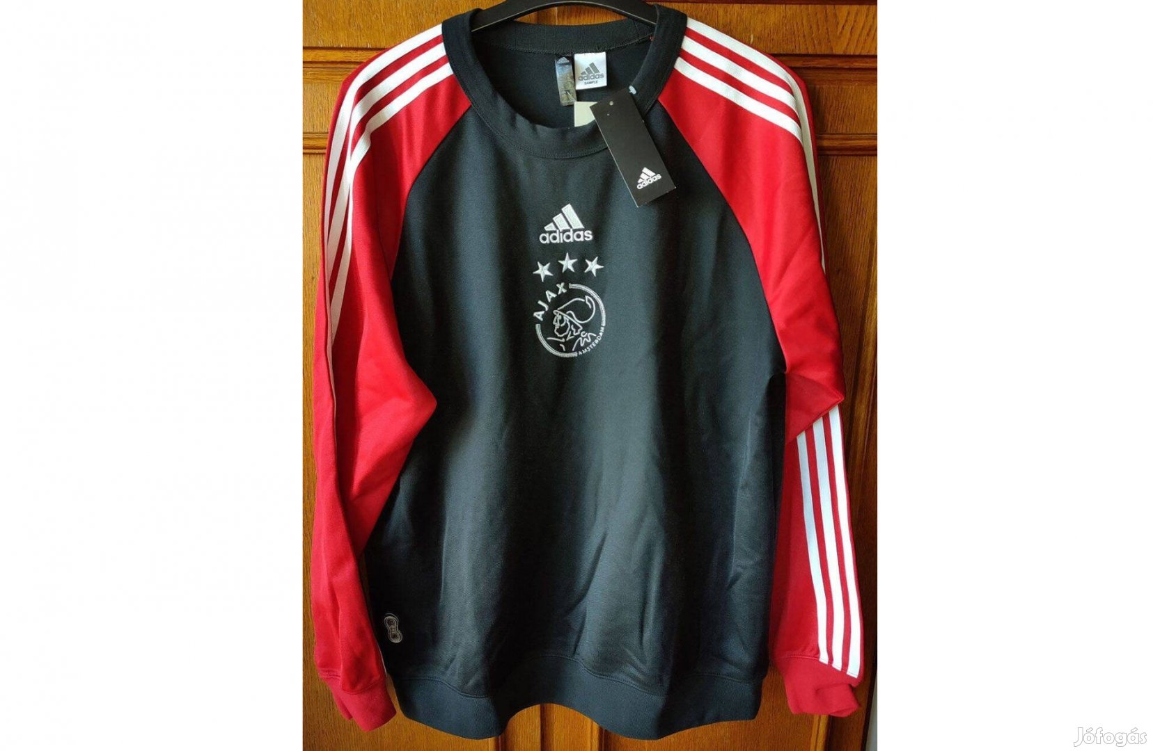 Ajax Amsterdam eredeti adidas retro centenáriumi 2006-21 pulóver (M)