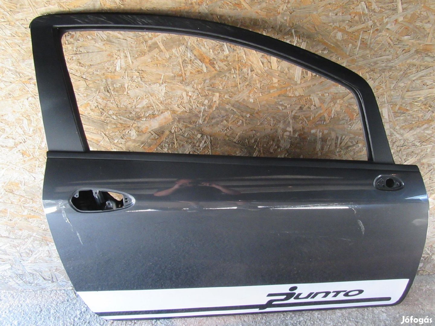 Ajtó18902 Fiat Grande Punto 3 ajtós, sötét szürke színű,jobb oldali