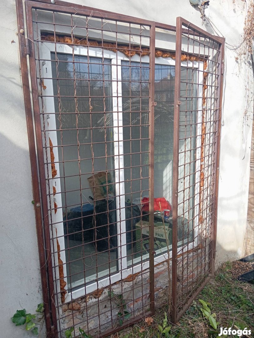 Ajtó, biztonsági ajtó,vas rács eladó.
