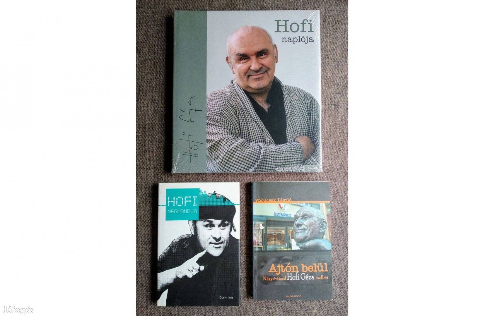 Ajtón belül - Négy évtized Hofi Géza mellett Vnoucsek László Vnoucsek