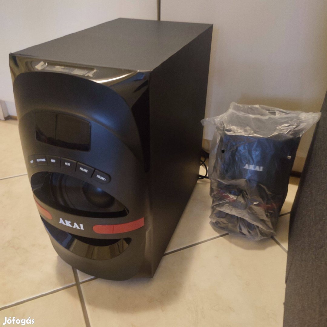 Akai 5.1 hangrendszer, USB/SD, MP3, Bluetooth