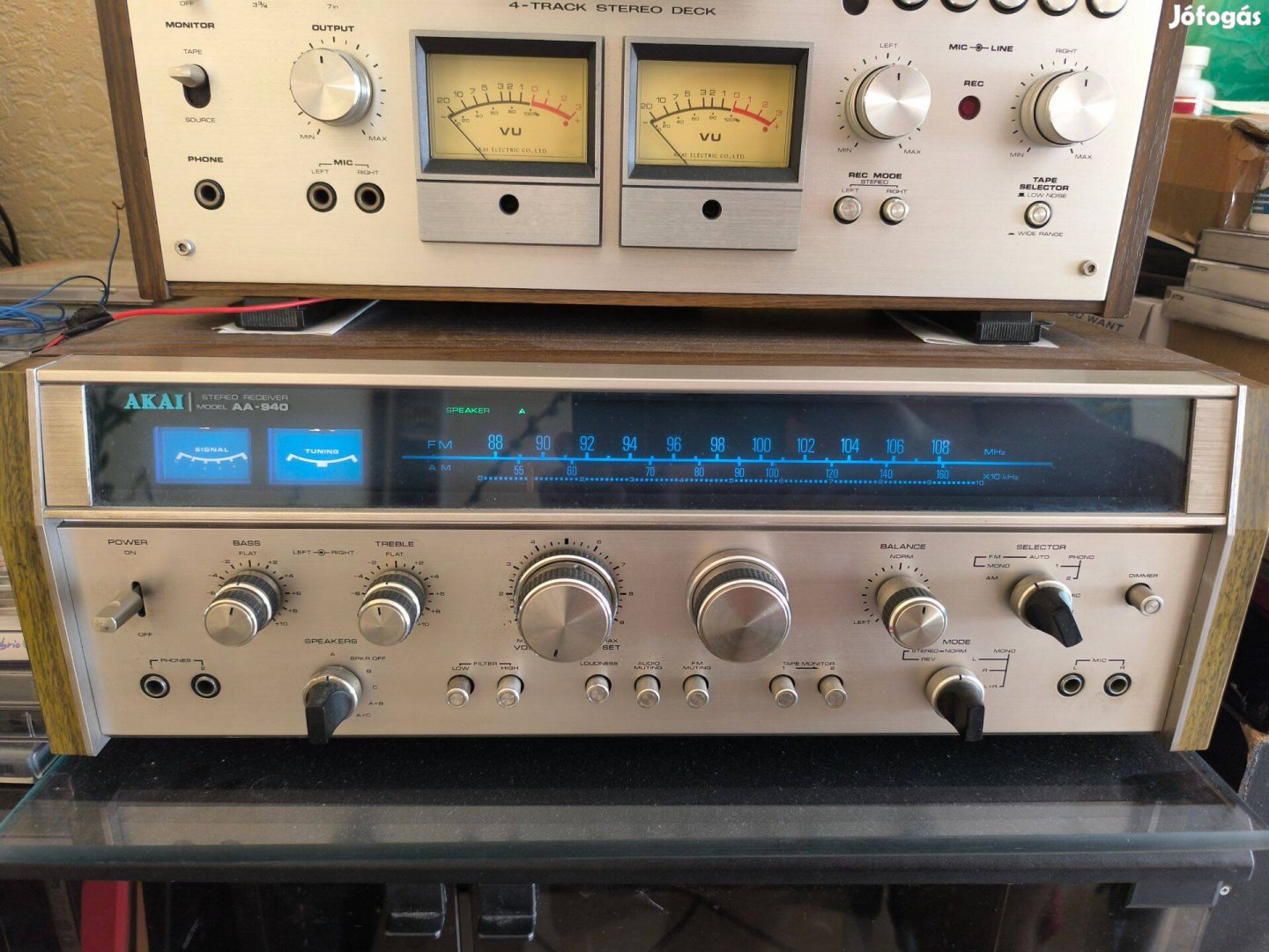 Akai AA-940 receiver (rádióserősítő)