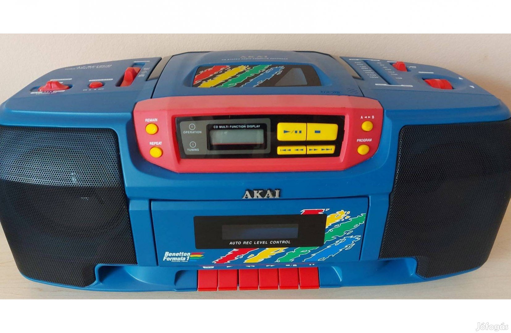 Akai AJ-BF10CD Benetton Formula1 boombox