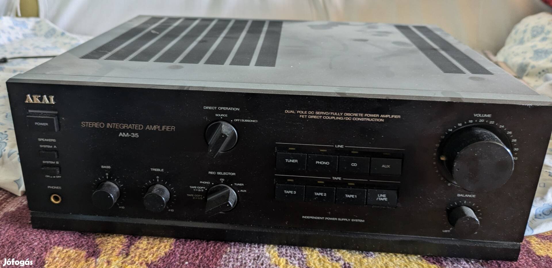 Akai AM-35 Stereo erősítő 