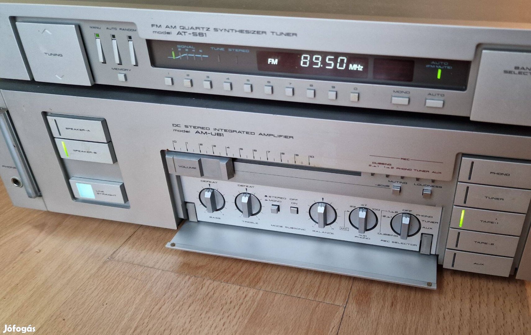 Akai AM- U61 integrált erősítő és tuner eladó