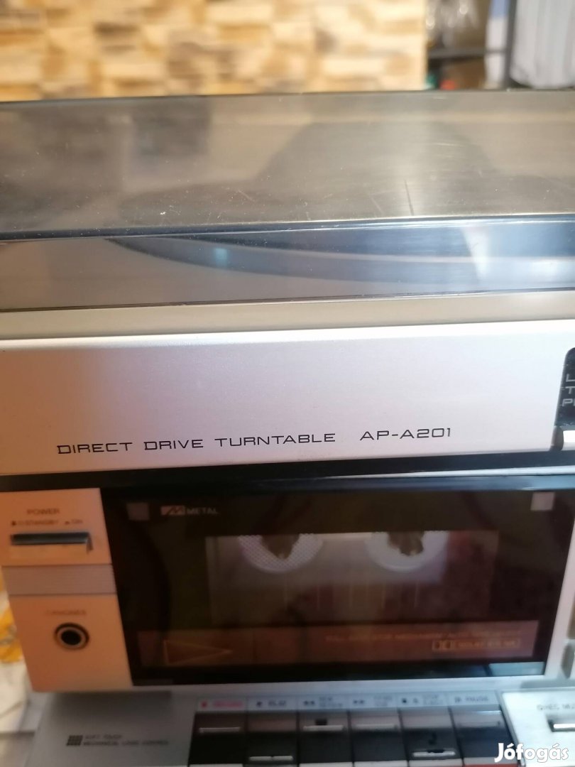 Akai Ap 201 direct drive lemezjátszó