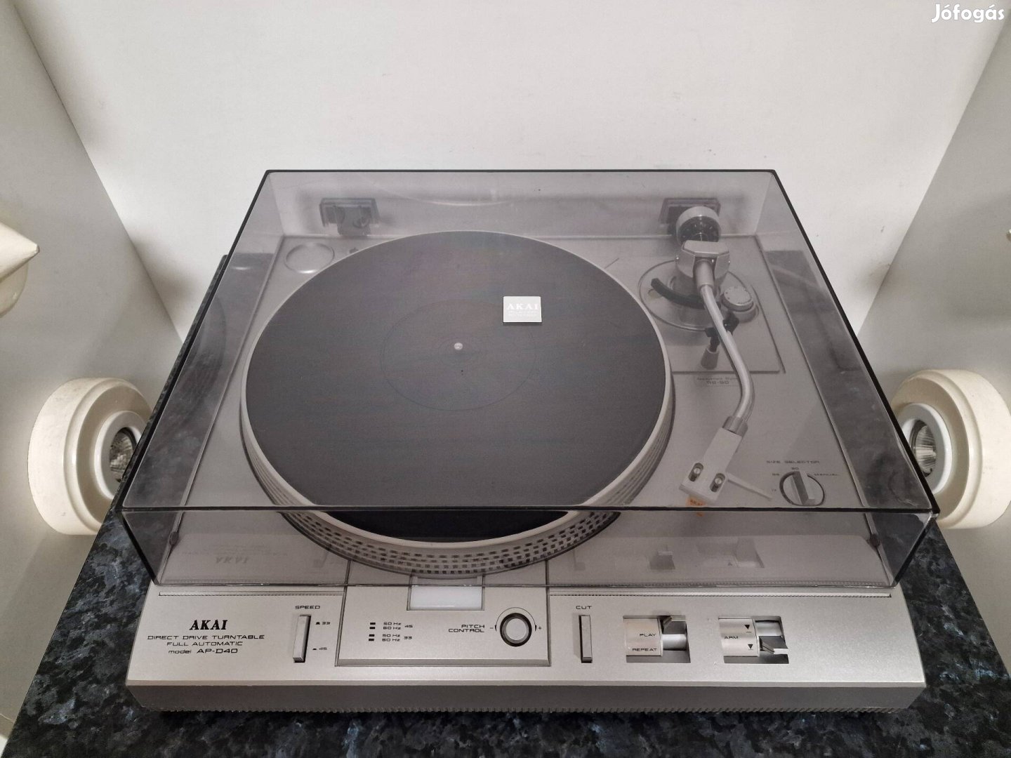 Akai Ap-D40C "S" karos vinyl lemezjátszó 