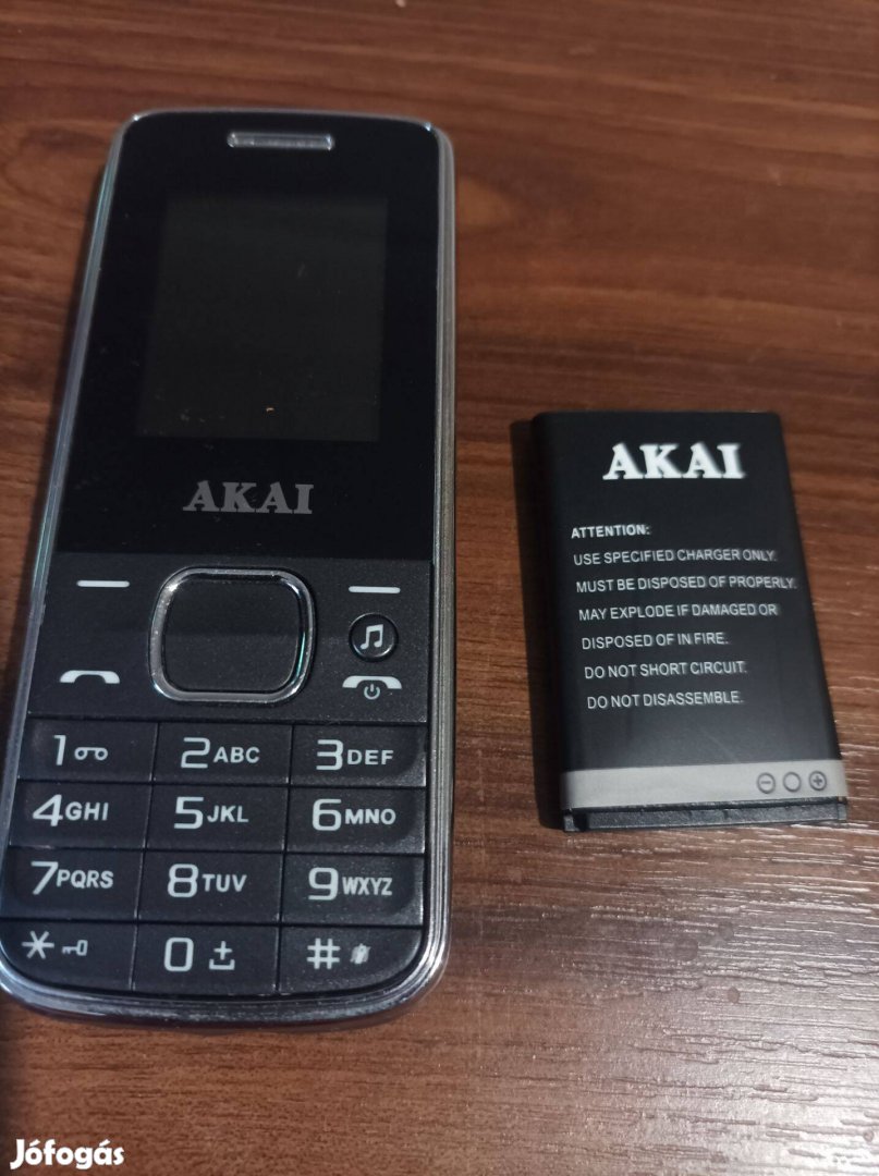 Akai DUAL SIM,Mobiltelefon EladóSajnos Az Aksi Tönkrement!