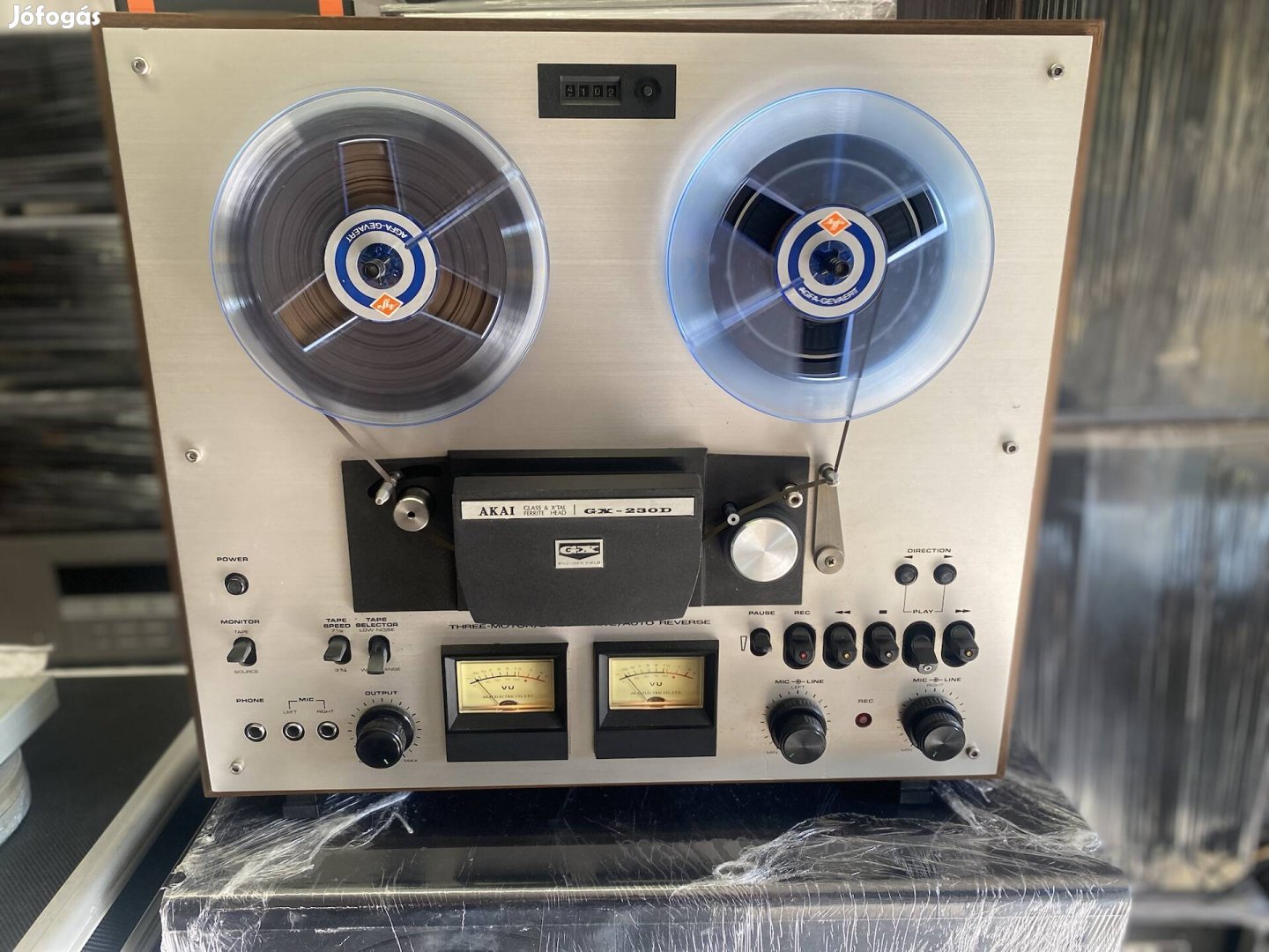 Akai Gx 230 D Glass Xtal Head 3 Fejes Orsos Magno